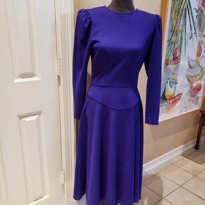 David Warren Purple Dress - Vtg - Sz 8